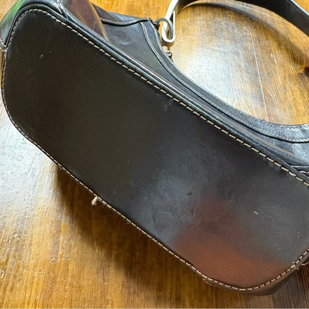 Kenneth Cole‎ Black Hobo Style Purse